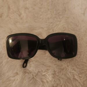 Tiffany & Co. TF 4017-B Starburst Sunglasses Y2K McBling Black, Purple Lens